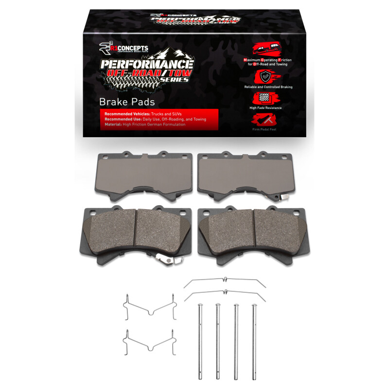 Lexus LX570 Brake Pads - Front - R1 Concepts - Off-Road/Tow - `07-`22